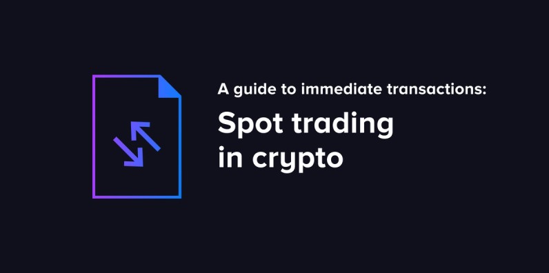 Spot trading graphic