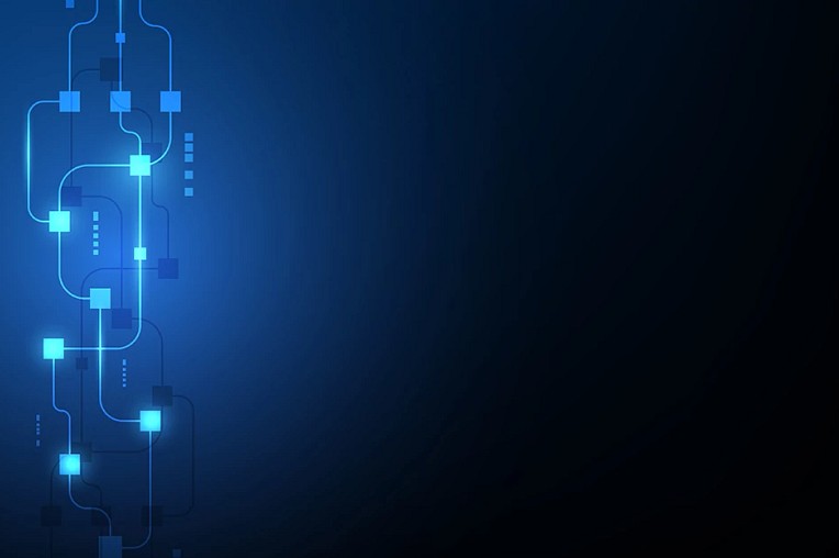 Blockchain value chart