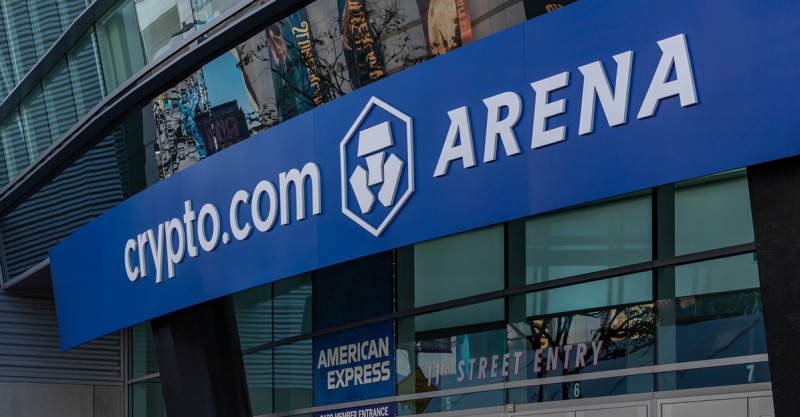 Crypto.com Arena night view