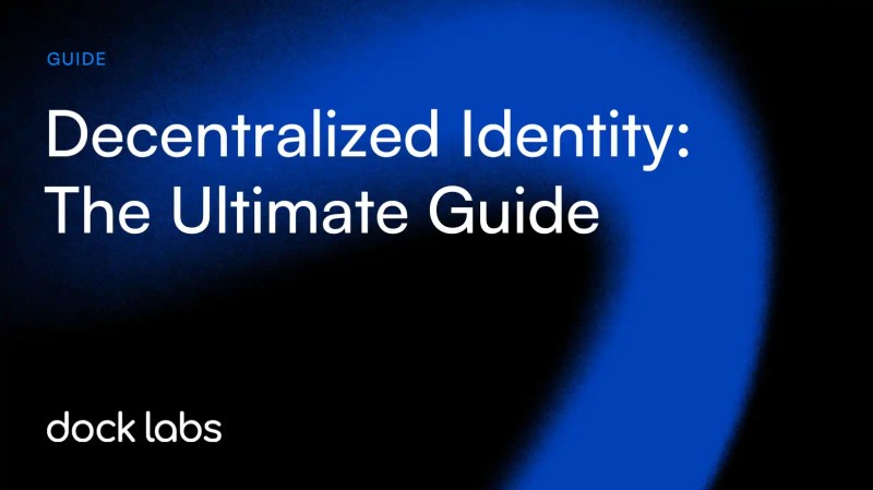 Decentralized identity diagram